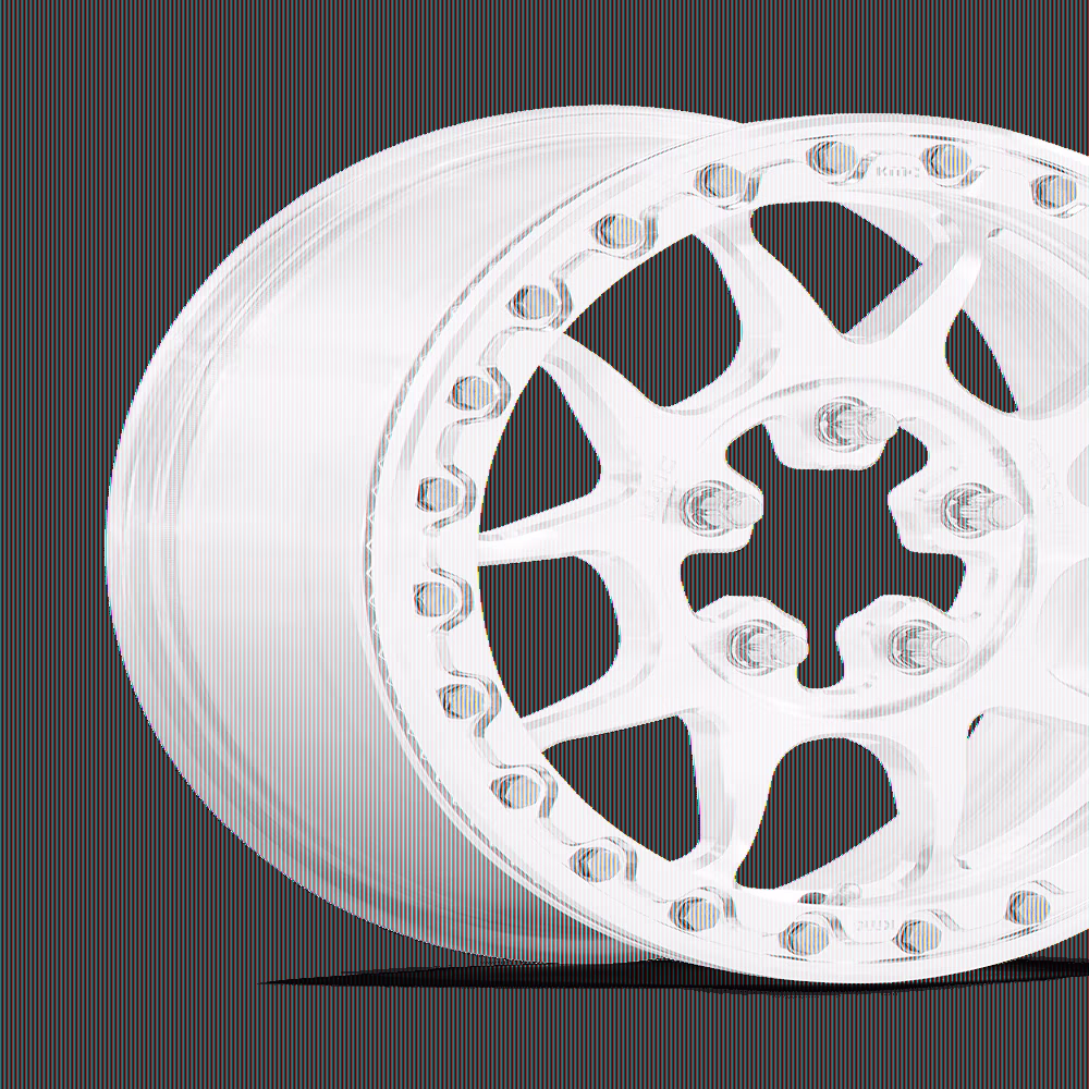 KMC Powersports Monoblock Forged Wheel KS437 15x10 5x4.5 RAW-MCH-FRG 0mm, KS437DX15101200