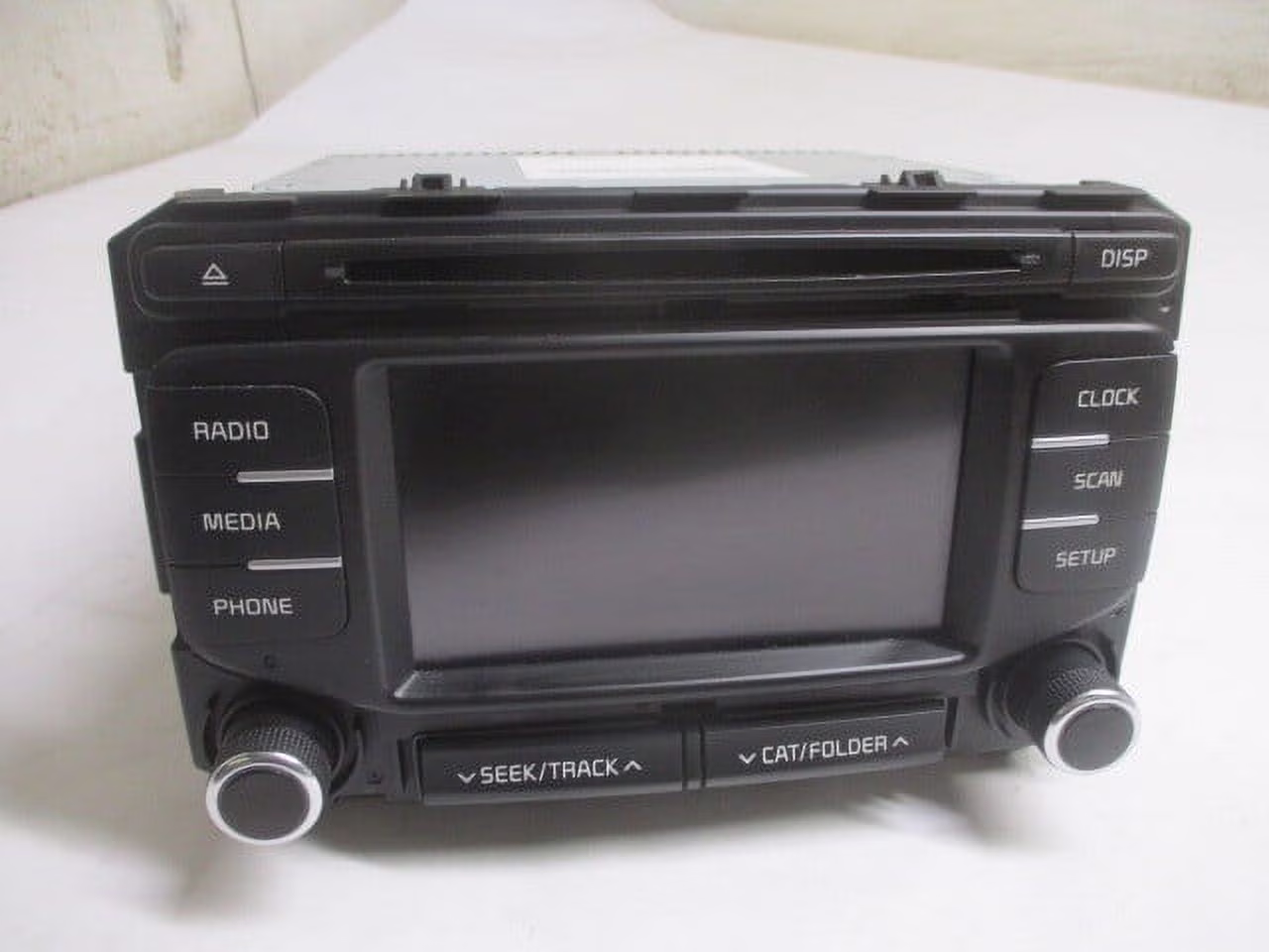 Pre-Owned 17 18 19 Kia Sportage Single Disc CD Player Radio Stereo OEM LKQ (Good)