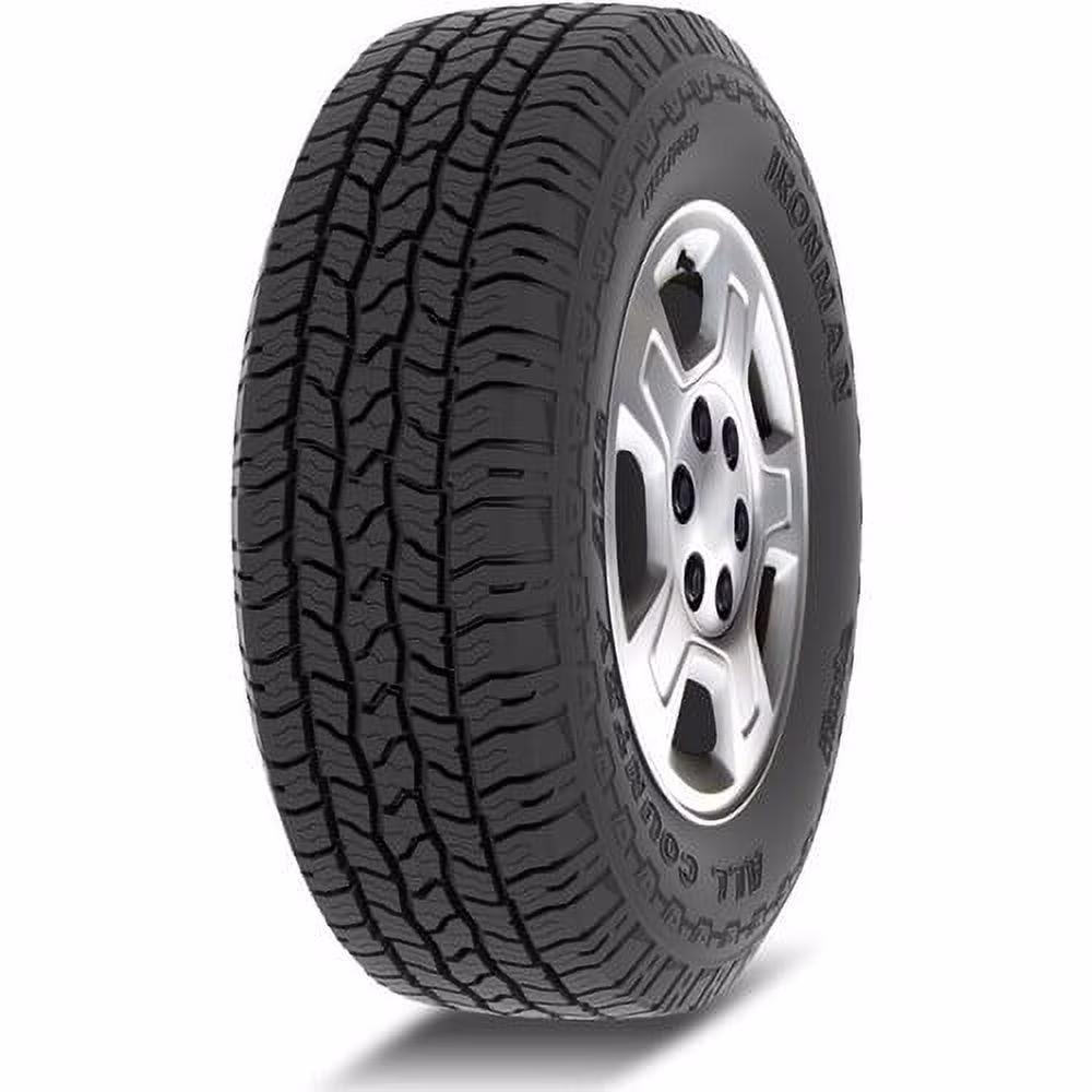 Ironman All Country AT2 245/65R17 107T BSW (4 Tires) Fits: 2004 Jeep Grand Cherokee Overland, 2019 Jeep Cherokee Trailhawk Elite
