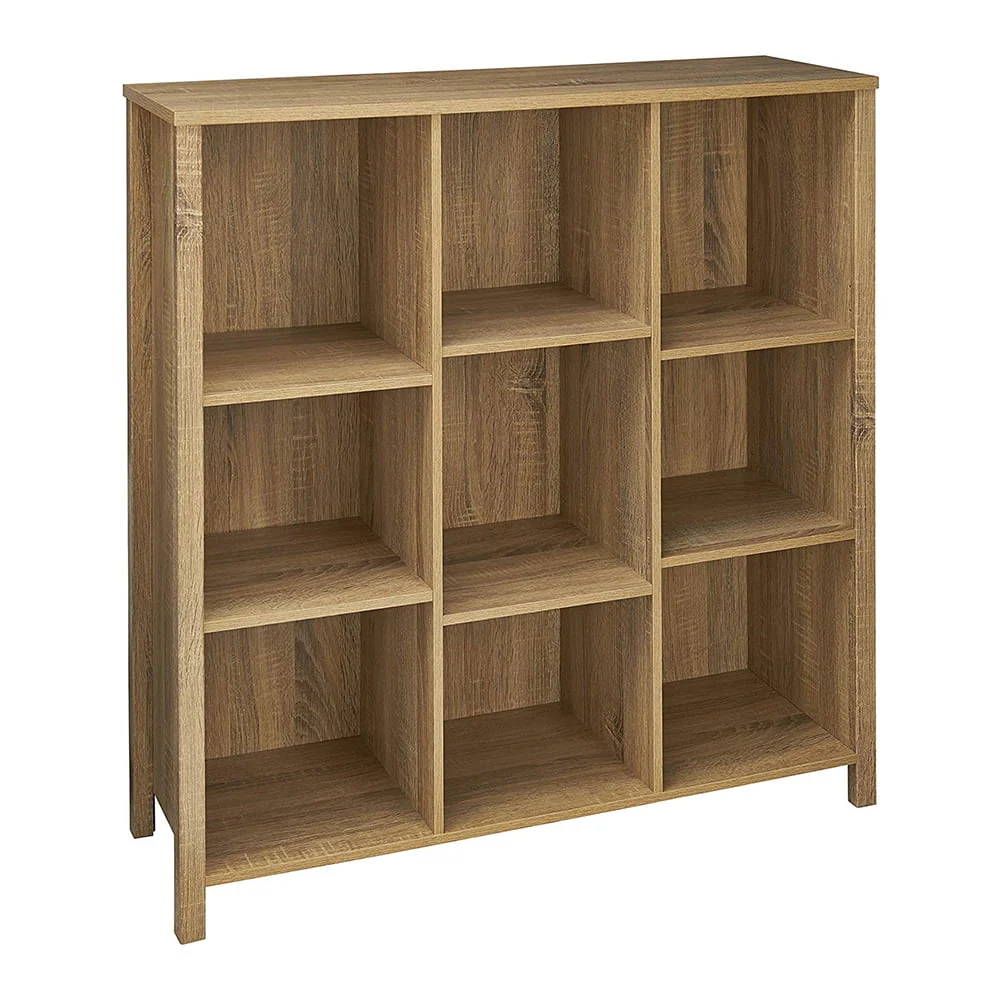 ClosetMaid Premium 9-Cube Organizer, Weathered Oak